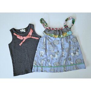 Matilda Jane Wonderful Parade 8 10 Tank Top Lot Hello Summer Judy & Ethel